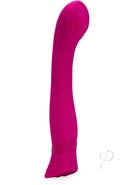 Nu Sensuelle Calypso Rechargeable Silicone Roller Motion G-spot Vibrator With Clitoral Stimulation - Magenta
